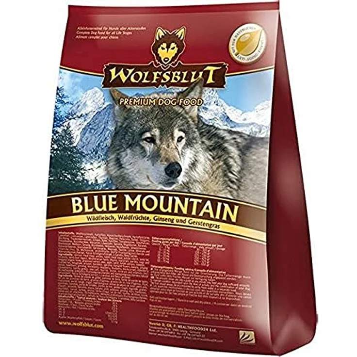 Wolfsblut Blue Mountain Adult, Hunde-Trockenfutter mit hohem Fleischanteil und Kaninchen, 2kg – Bild 3