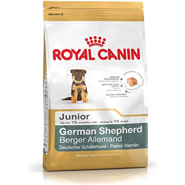 ROYAL CANIN German Shepherd Puppy, Hundefutter für Welpen bis 15 Monate, 12 kg, unterstützt das Immunsystem und fördert das Wachstum – Bild 2