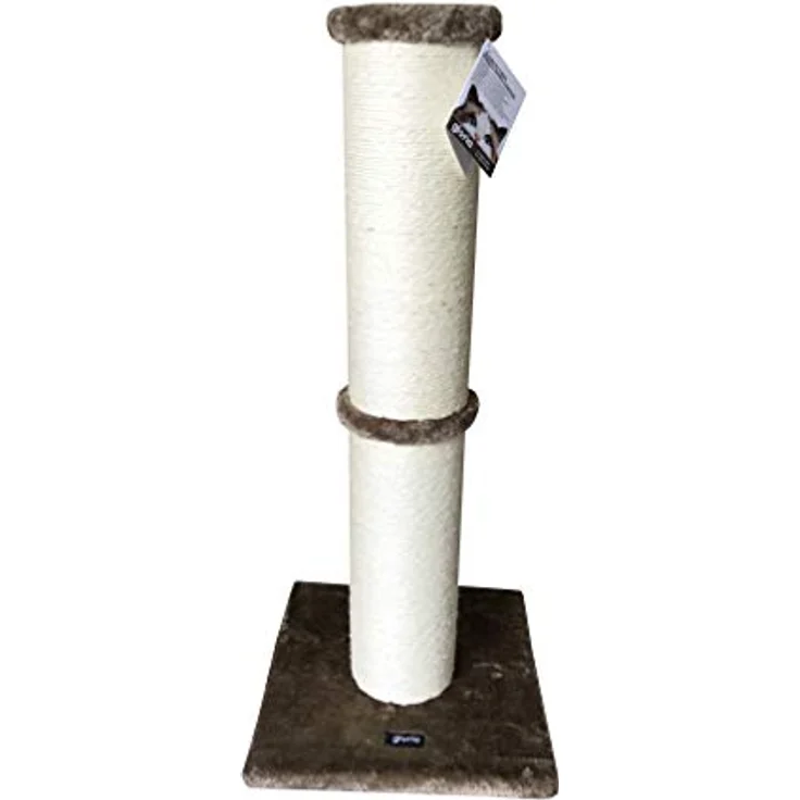 GLORIA Scraper und Katzen Zentrum Sinaloa, Kratzbaum mit Sisalseil, 800 g, für Katzen aller Größen – Bild 2