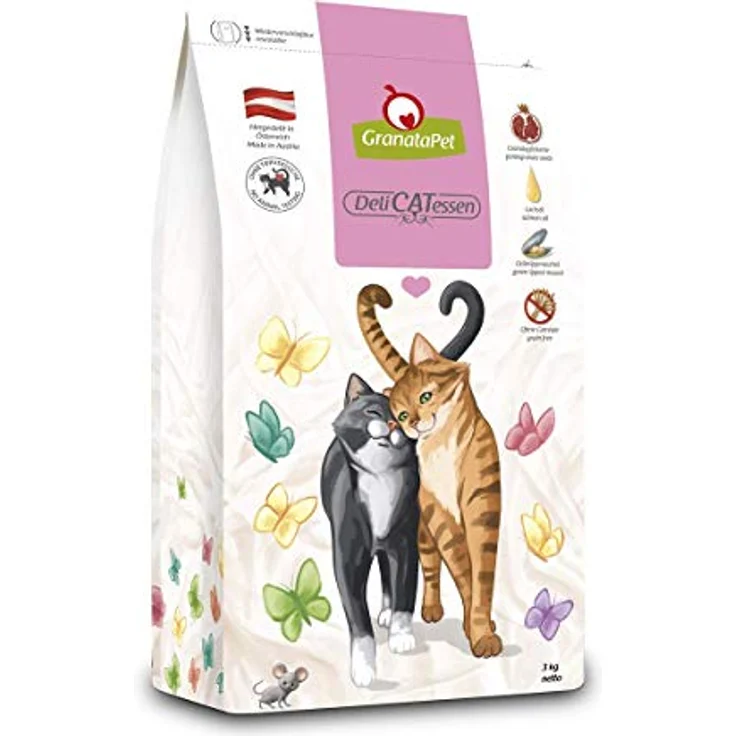 GranataPet DeliCatessen Geflügel Adult, Trockenfutter für Katzen, getreidefrei & ohne Zuckerzusätze, 9 kg – Bild 2