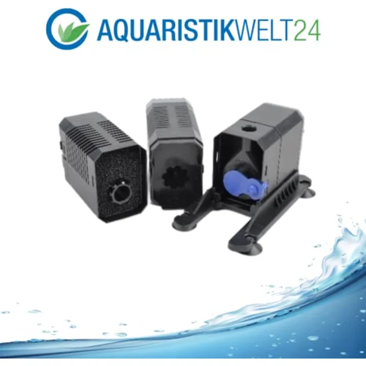 AquaOne CHJ-902, Innenfilter für Aquarien bis 350 Liter, 900 L/h Durchfluss, leiser und energiesparender Aquariumfilter für Süß- und Meerwasser – Bild 3