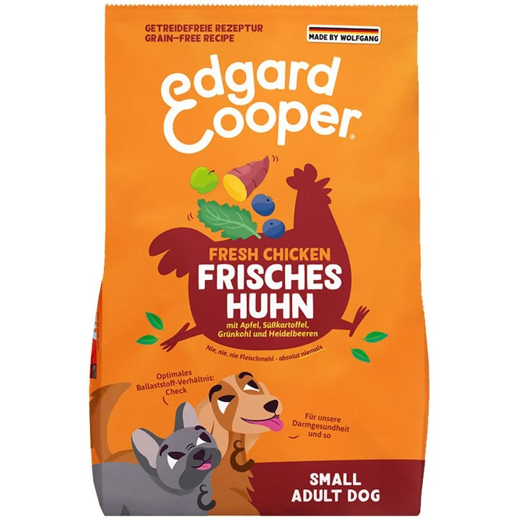 Edgard & Cooper Adult Frisches Freilaufhuhn, getreidefreies Hunde-Trockenfutter, 3 kg