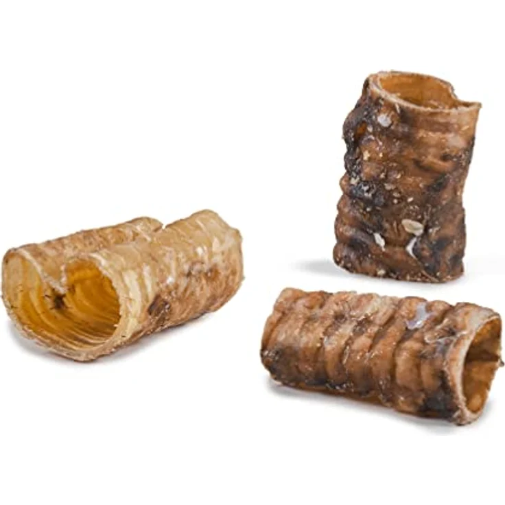 DIBO Rinder-Schlund/Rinder-Strosse, geschnitten 250g – 100% natürlicher Kausnack für Hunde, fettarm und proteinreich, Unterstützung für Gelenke, ca. 10cm Stücke – Bild 4