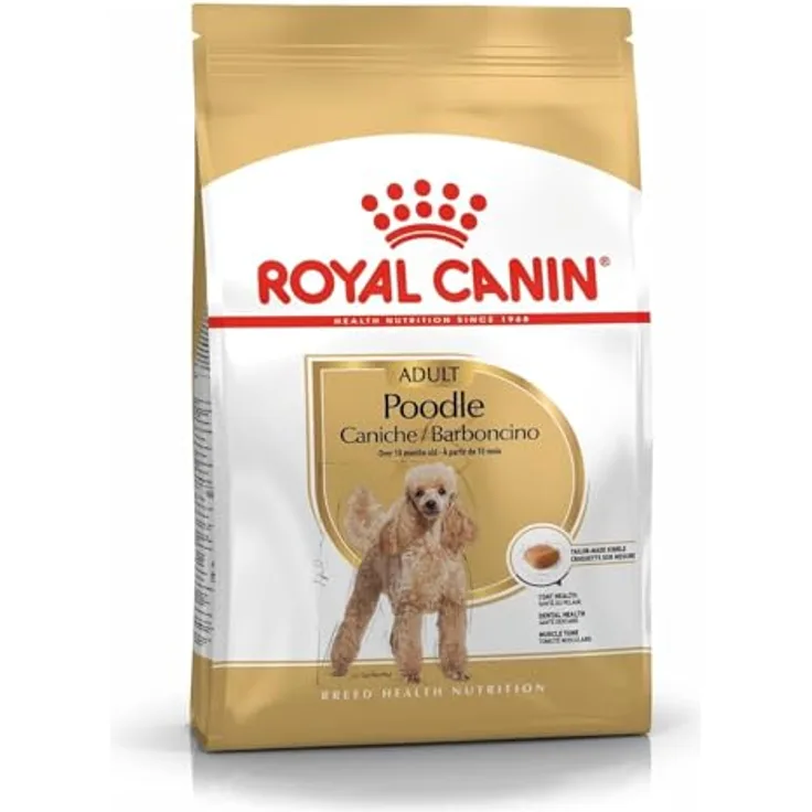 Royal Canin 35136 Breed Pudel, Hundefutter mit Zahnsteinprophylaxe und Antioxidanzienkomplex, 1,5 kg