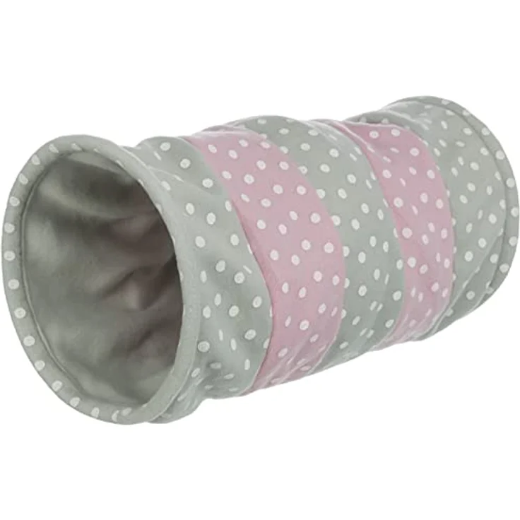 Trixie Spieltunnel, Fleece ø 25 × 50 cm, bunt – Bild 2