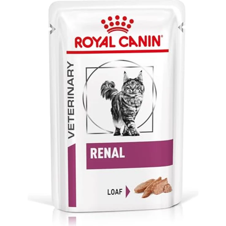Royal Canin Renal Mousse, 12 x 85g, Alleinfutter für Katzen mit Nierenproblemen, phosphorarm, Unterstützung der Nierenfunktion – Bild 1