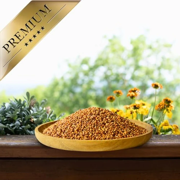 Lyra Pet® 10 kg Milo Sorghum Hirse | Nährstoffreiches Ergänzungsfutter für Vögel und Kleinnager | Reich an Kohlenhydraten und Vitaminen – Bild 5