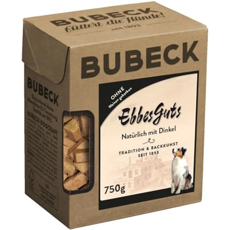 Bubeck Hundeleckerli mit Pute und Honig, weizenfrei, 750g Hundekuchen ohne Zucker und Konservierungsstoffe – Bild 1