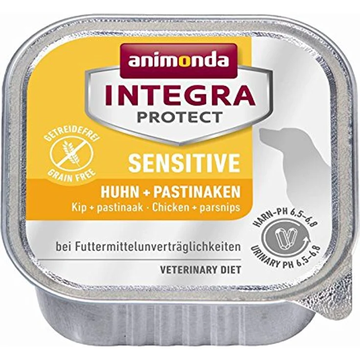 animonda Integra Protect Sensitive Huhn und Pastinaken, Hunde-Nassfutter für allergiesensible Hunde, 11x150g – Bild 2