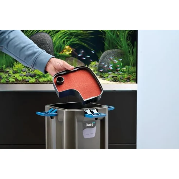 Oase BioMaster Thermo 600, Aussenfilter für Aquarien bis 600 l, effiziente mechanische Filtration, leiser und energieeffizienter Betrieb – Bild 8