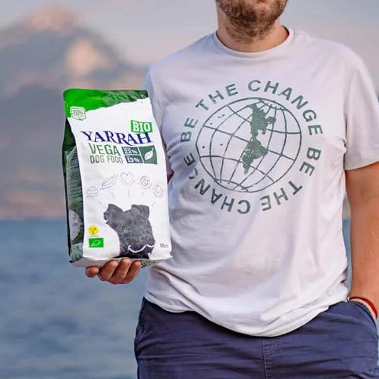 Yarrah Vega Vegetarisches Bio-Trockenfutter für Hunde, 10kg – 100% biologisch, frei von künstlichen Zusätzen, für alle Rassen und Altersgruppen – Bild 2