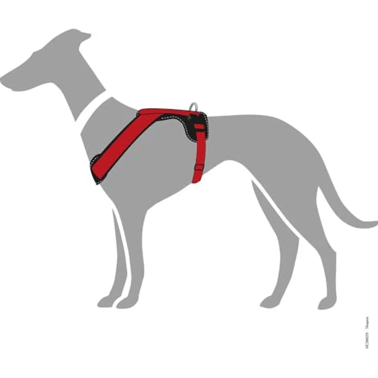Hunter Hunde-Geschirr Neopren braun-karamell XS – Bild 4