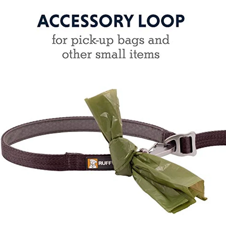 Ruffwear Hundeleine Switchbak Leash Blue Pool, verstellbare Länge mit V-Ringen, leichtes Gurtgewebe – Bild 8