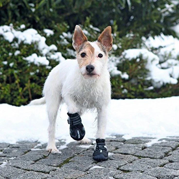 Trixie Pfotenschutz Walker Active 2 Stück schwarz XL – Bild 5