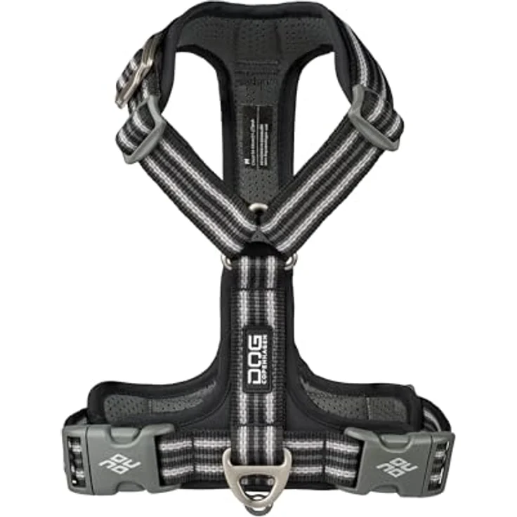 DOG Copenhagen Comfort Walk Air 3.0 Hundegeschirr, Ergonomisches Design mit reflektierendem Besatz, Schwarz, XS – Bild 3