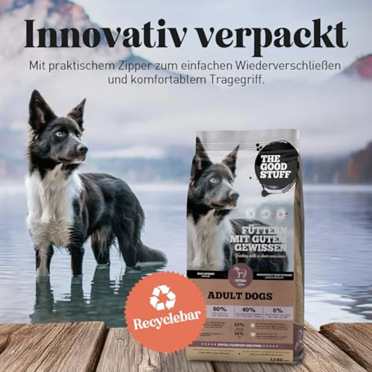 The Goodstuff Adult Pferd, Hundefutter mit hohem Fleischanteil, 2,5 kg – Bild 8