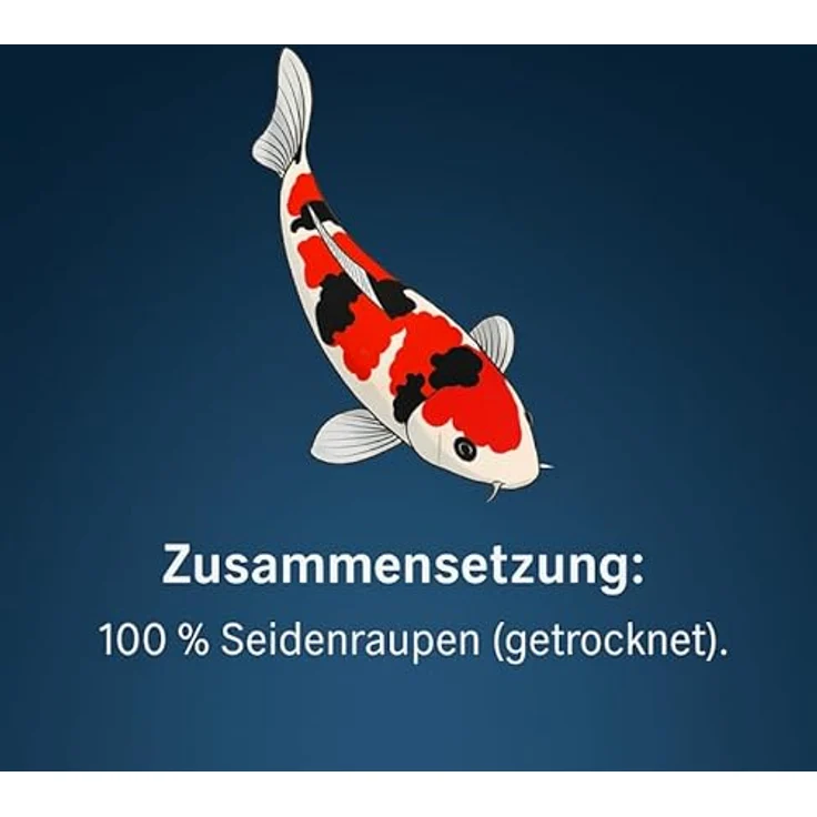 KI-JA-KO Nature Snack Premium-Koifutter 350 g - reich an hochwertigen Proteinen und Fetten, natürliches Ergänzungsfutter für Kois ab 16° C Wassertemperatur, leicht verdaulich, Qualität aus Deutschland – Bild 5