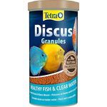 Tetra Discus Granules, Fischfutter für Diskusfische, fördert Gesundheit und Wachstum, 1 L Dose