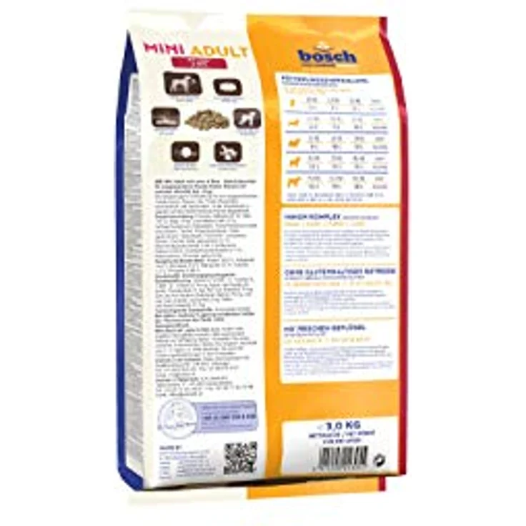 Bosch Mini Adult Hundefutter, Lamm & Reis, 3 kg - glutenfrei, magenschonend, für ernährungssensible Hunde kleiner Rassen – Bild 4