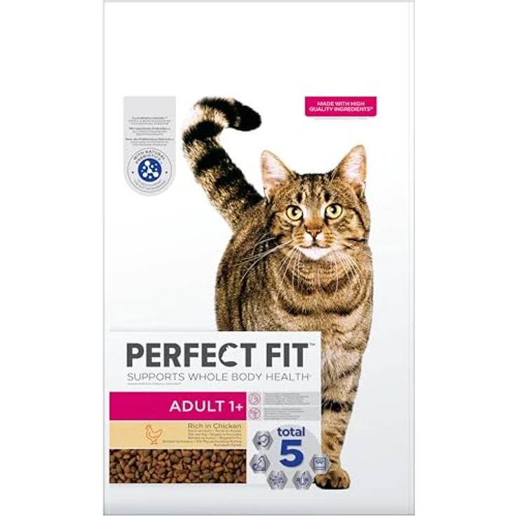 Perfect Fit Katze Adult Huhn, Trockenfutter für erwachsene Katzen, 7kg – Bild 2