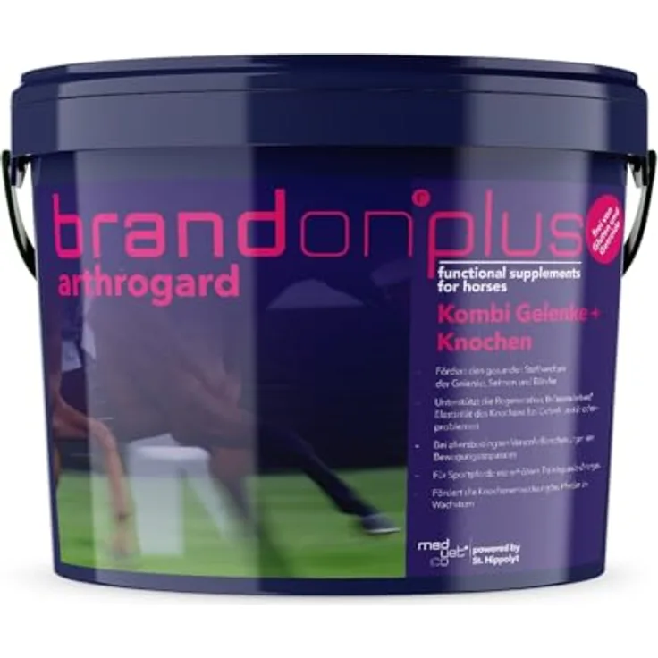 Brandon Plus Arthorgard, pelletiertes Pferdefutter zur Unterstützung des Bewegungsapparates, 3 kg