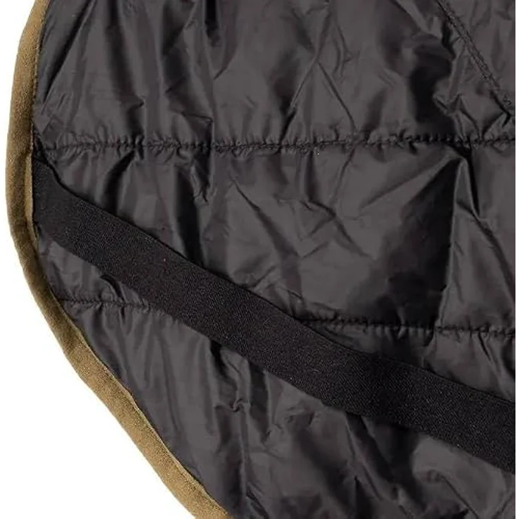 Non-stop dogwear Glacier Dog Jacket Wording Dog Olive (65), Taktische Winterjacke mit Patches – Bild 8