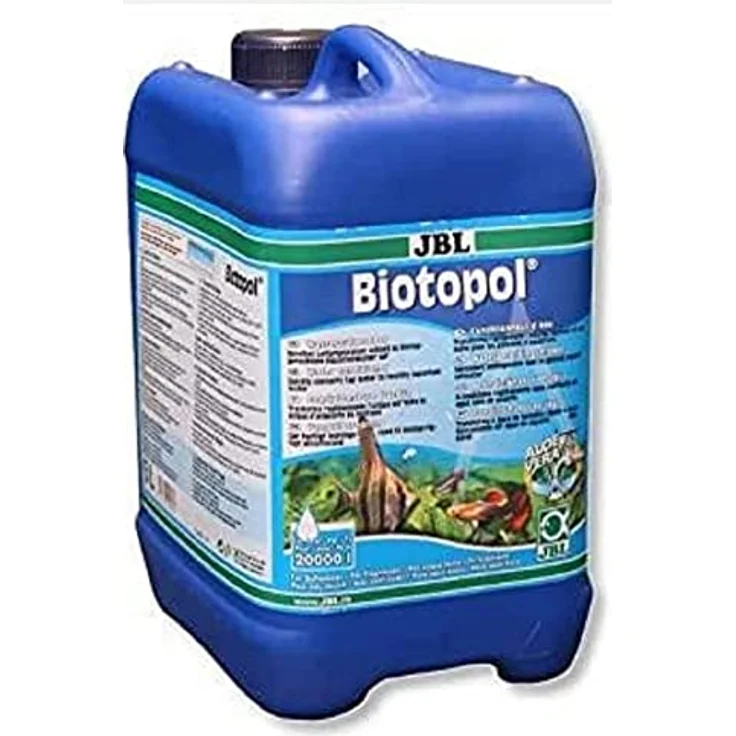 JBL Biotopol 20032 Wasseraufbereiter für Süßwasser-Aquarien, 5 l, entfernt Giftstoffe, unterstützt Immunstärkung – Bild 1