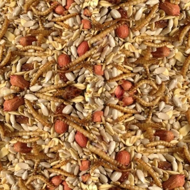 Pauls Mühle Wildvogelfutter Deluxe, Ganzjahresfutter für Wildvögel, 25 kg – Bild 5