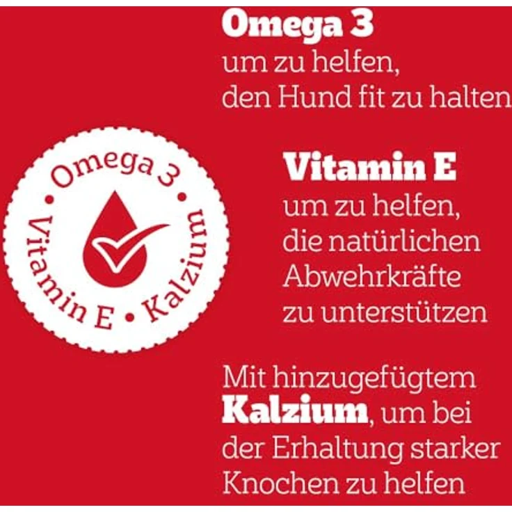 Pedigree Leckerbissen Kau-Happen mit Huhn, 130g, Hundesnack mit Vitaminen für alle Lebensphasen – Bild 4