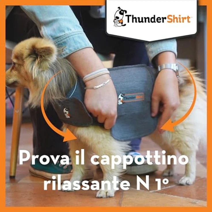 Adaptil Hunde-Halsband ThunderShirt ® - Beruhigungsweste für gestresste Hunde, effektiv in über 80% aller Fälle – Bild 4