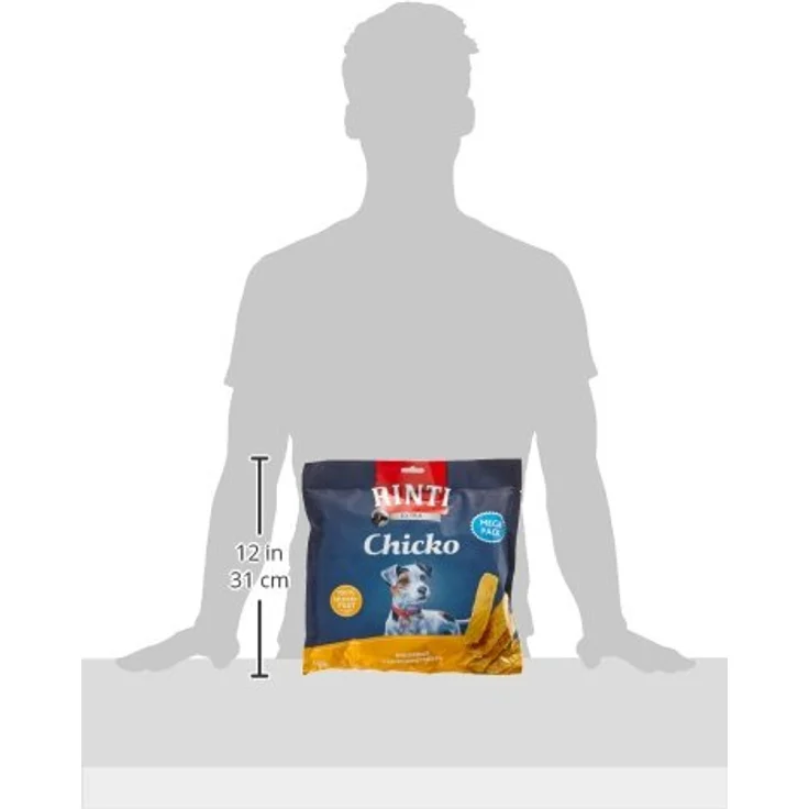Rinti RINTI Chicko Huhn 500g, 100% Echtfleisch, wenig Fett, schonend luftgetrocknet – Bild 2