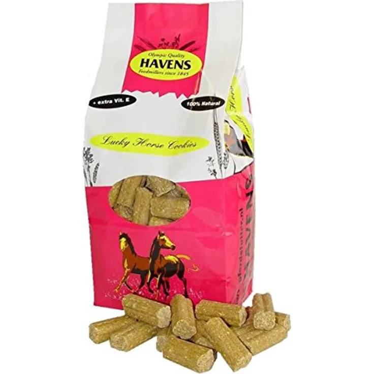 Havens Lucky Horse Cookies, 20 kg Pferdefutter aus natürlichen Rohstoffen als Belohnung