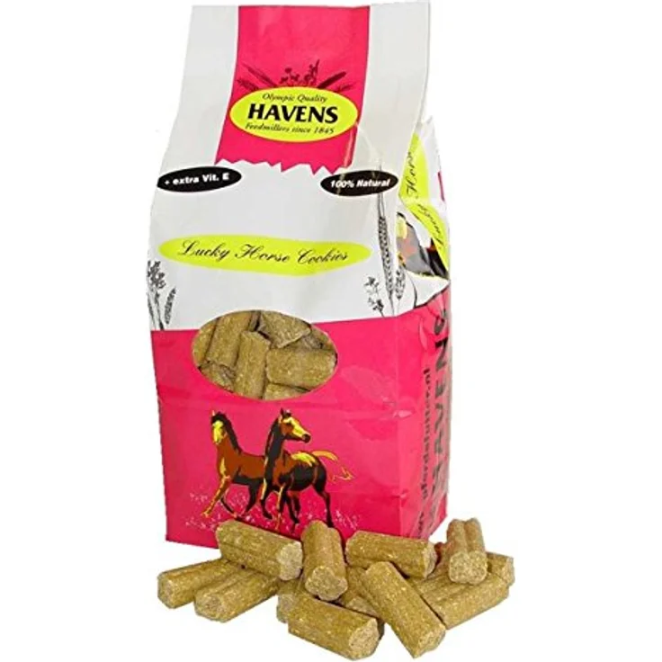Havens Lucky Horse Cookies, 20 kg Pferdefutter aus natürlichen Rohstoffen als Belohnung