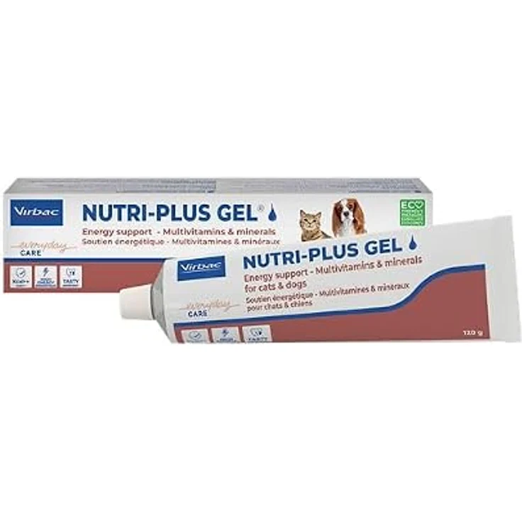 Virbac Nutri-Plus Gel, 120g, Ergänzungsfuttermittel für Hunde und Katzen, hochkonzentrierter Energieträger, optimal für Rekonvaleszenz und Appetitanregung – Bild 3