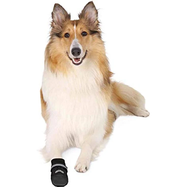 Trixie Pfotenschutz Walker Care Comfort 2 Stück schwarz L – Bild 3