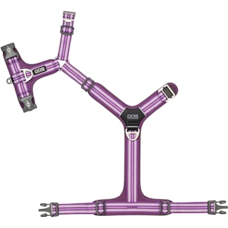 DOG Copenhagen Comfort Walk Air 3.0 Hundegeschirr, ergonomisches Welpengeschirr mit reflektierenden Details, Purple Passion, XS – Bild 4