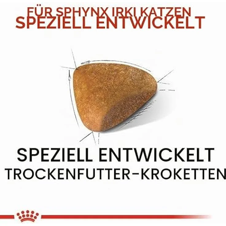 Royal Canin Sphynx Adult, Katzenfutter für haarlose Katzenrasse, 2 kg, hohe Energiedichte und Hautschutz – Bild 7