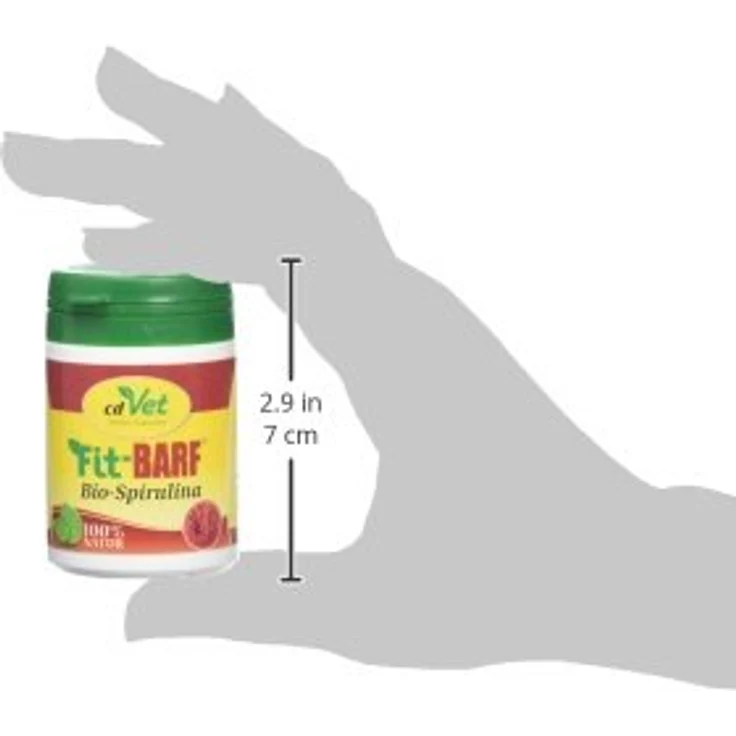 cdVet Fit-BARF Bio-Spirulina 36 g, Nährstoffreiches Ergänzungsfuttermittel für Hunde & Katzen, zur Unterstützung von Darm, Basenbildung und Säurehaushalt – Bild 3