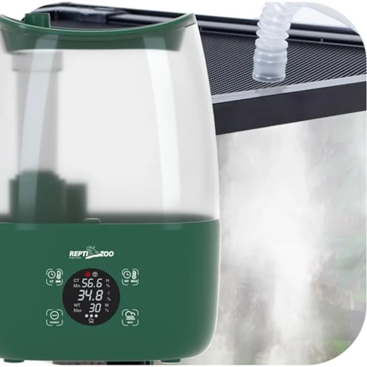 ReptiZoo Terrarium ReptiZoo 2in1 Luftbefeuchter mit Hygrostat und digitalem Timer, 4 Liter Volumen – Bild 4