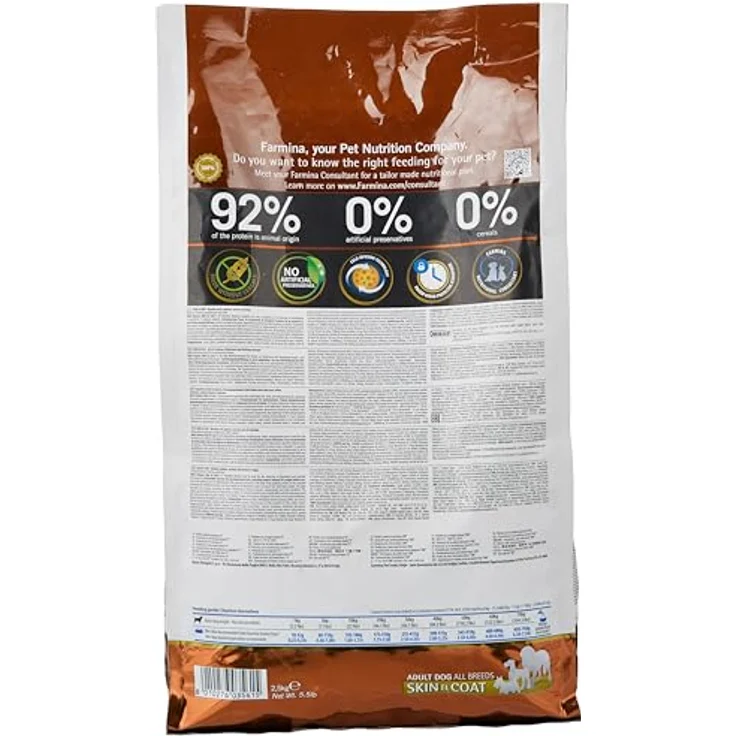 Farmina N&D Quinoa Adult Pellets Hundefutter, Trockenfutter mit Wildbret und Kokosnuss, 2,5 kg, ohne Mais, mit Vitaminen und Antioxidantien – Bild 2