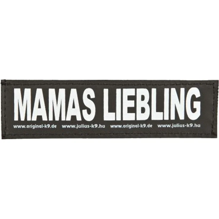 Julius-K9® Klettsticker Größe XS bis L L MAMAS LIEBLING – Bild 2