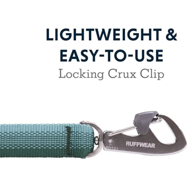 Ruffwear Front Rangeâ„¢ Leine, gepolsterte Hundeleine mit Crux Clipâ„¢, seegrün, 1,50 m – Bild 3