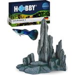 HOBBY Aquariendeko Guilin Rock 3, 27x15x29 cm, langlebiger Dekorationsfelsen aus Polyresin, farb- und wasserneutral