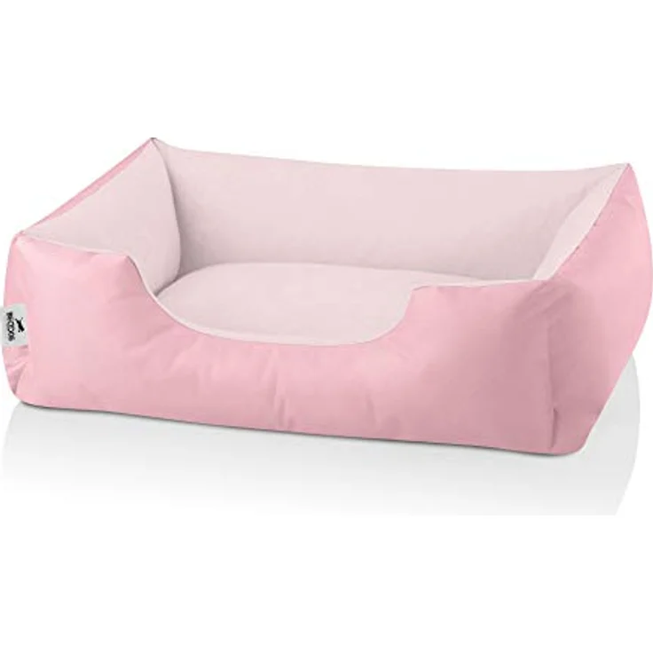 BedDog Hundebett ZARA mit Rand, Bezug abnehmbar, komfortabel und pflegeleicht – Bild 3