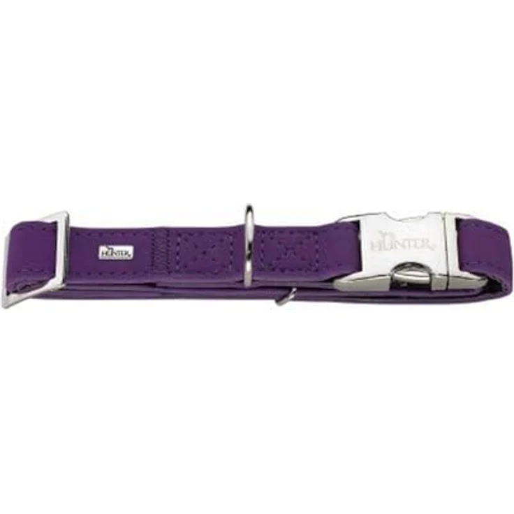 Hunter Hunde-Halsung Softie Alu-Strong himbeer M – Bild 8