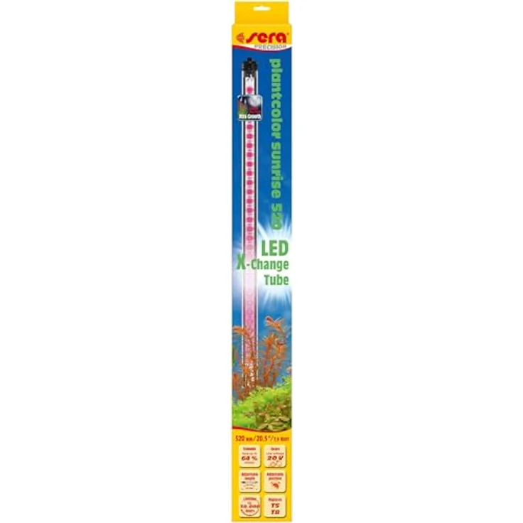 Sera LED-Tropic-Aqua-Leuchte (LED, 7.90 W), Aquarienbeleuchtung für wachstumsfördernde Pflanzenbeleuchtung mit Photosynthese-Unterstützung – Bild 1
