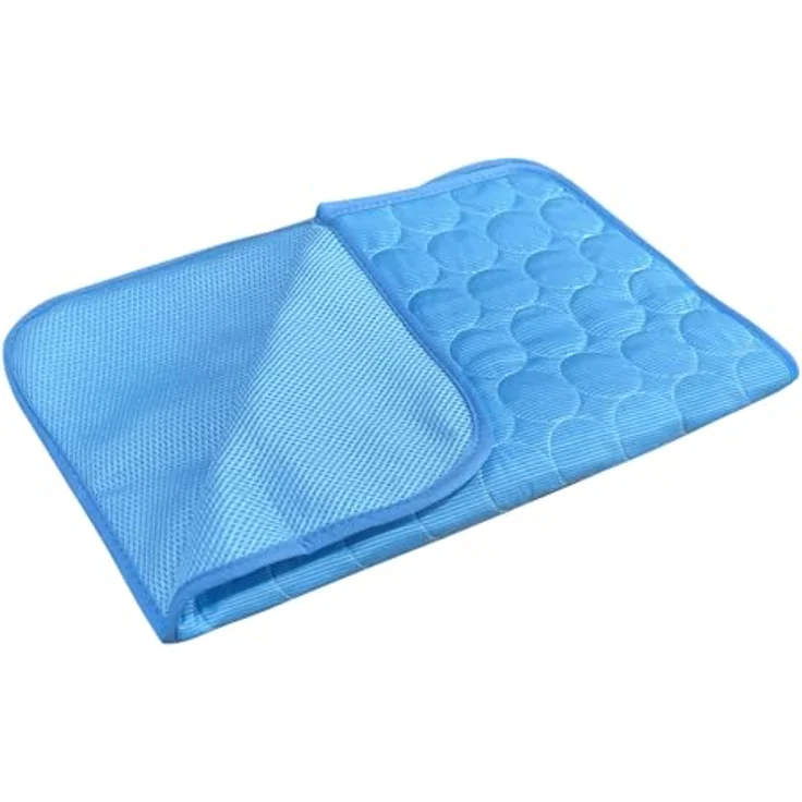 Nobby Tierdecke Kühlmatte Light blau, atmungsaktiv und selbstkühlend – Bild 2