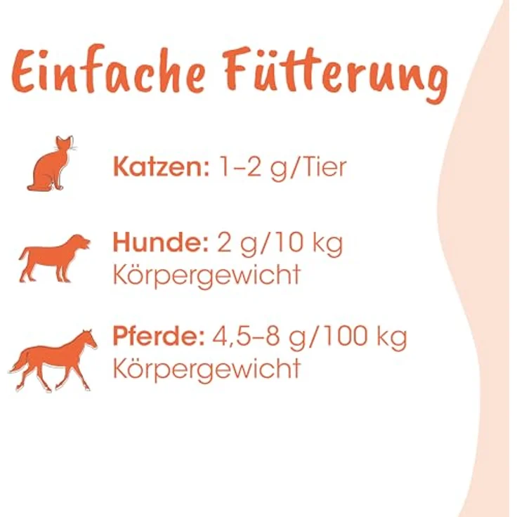cdVet Moor, 1,8 kg Pulver zur Unterstützung der Magen-Darm-Tätigkeit bei Hunden, Katzen und Pferden – Bild 6