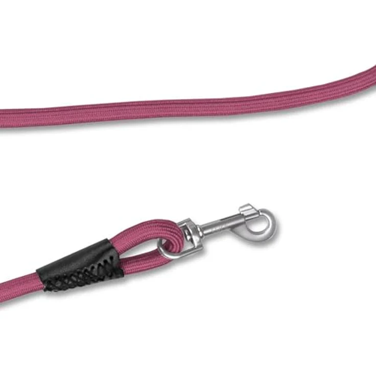 Curli Vario Comfort Leash Ruby S, stufenlos einstellbare Hundeleine mit VARIO-LOCK-Buckle und stoßdämpfendem Nylonseil, 2m Länge – Bild 2