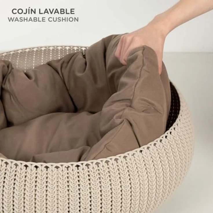 Karlie Curver Tierbett ø: 50 cm hellbeige – Bild 5